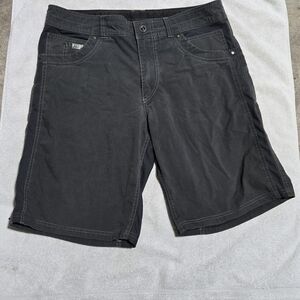 Kuhl Shorts Men’s Size 36 Gray Radikl quick dry outdoor shirt 10” inseam